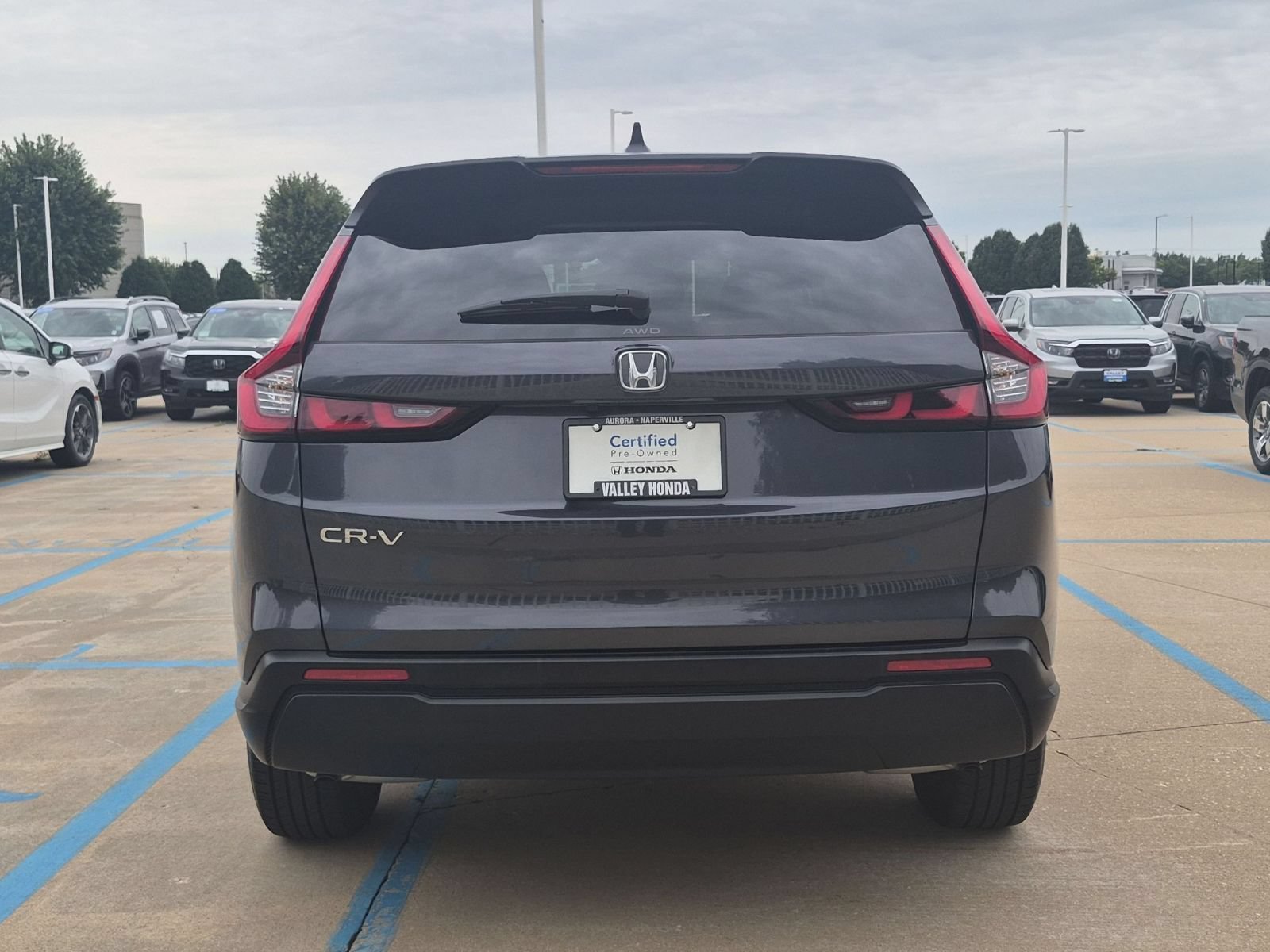 Certified Used 2026 Meteorite Gray Metallic Honda LX AWD image 8