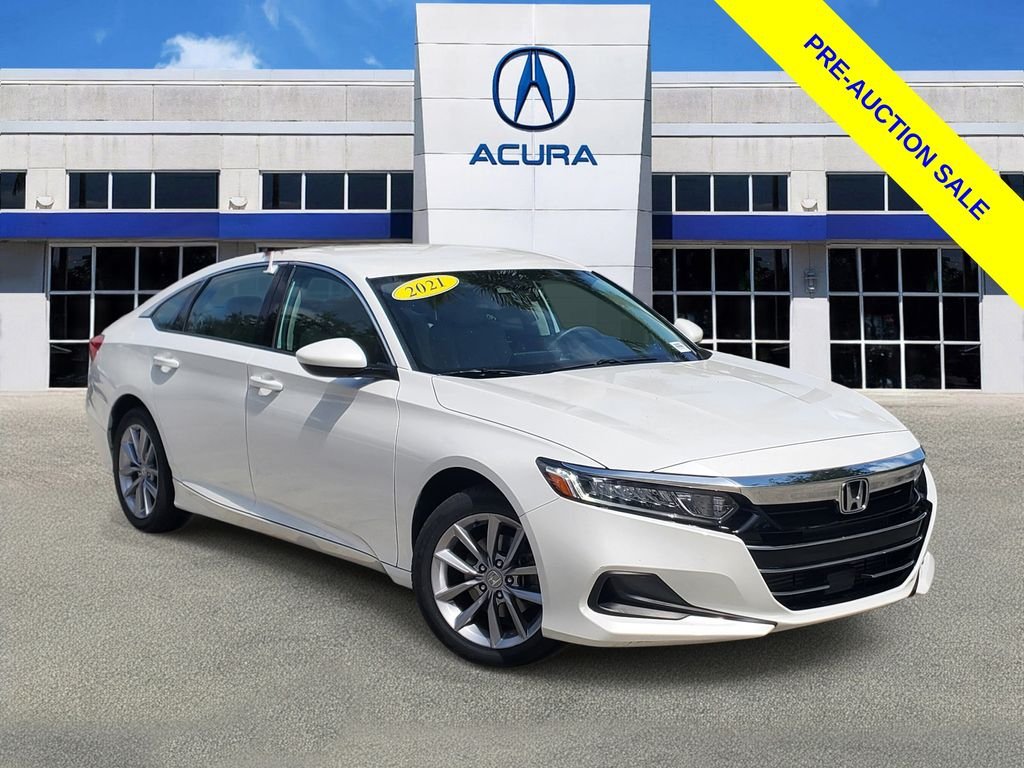 Used 2021 White Honda LX image 1