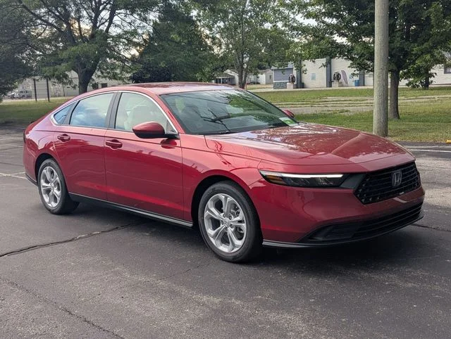New 2026 Radiant Red Metallic Honda LX image 4