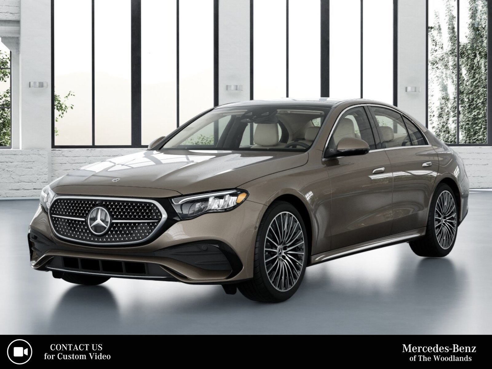 New 2027 Sonoran Brown Metallic Mercedes-Benz E 350 image 1