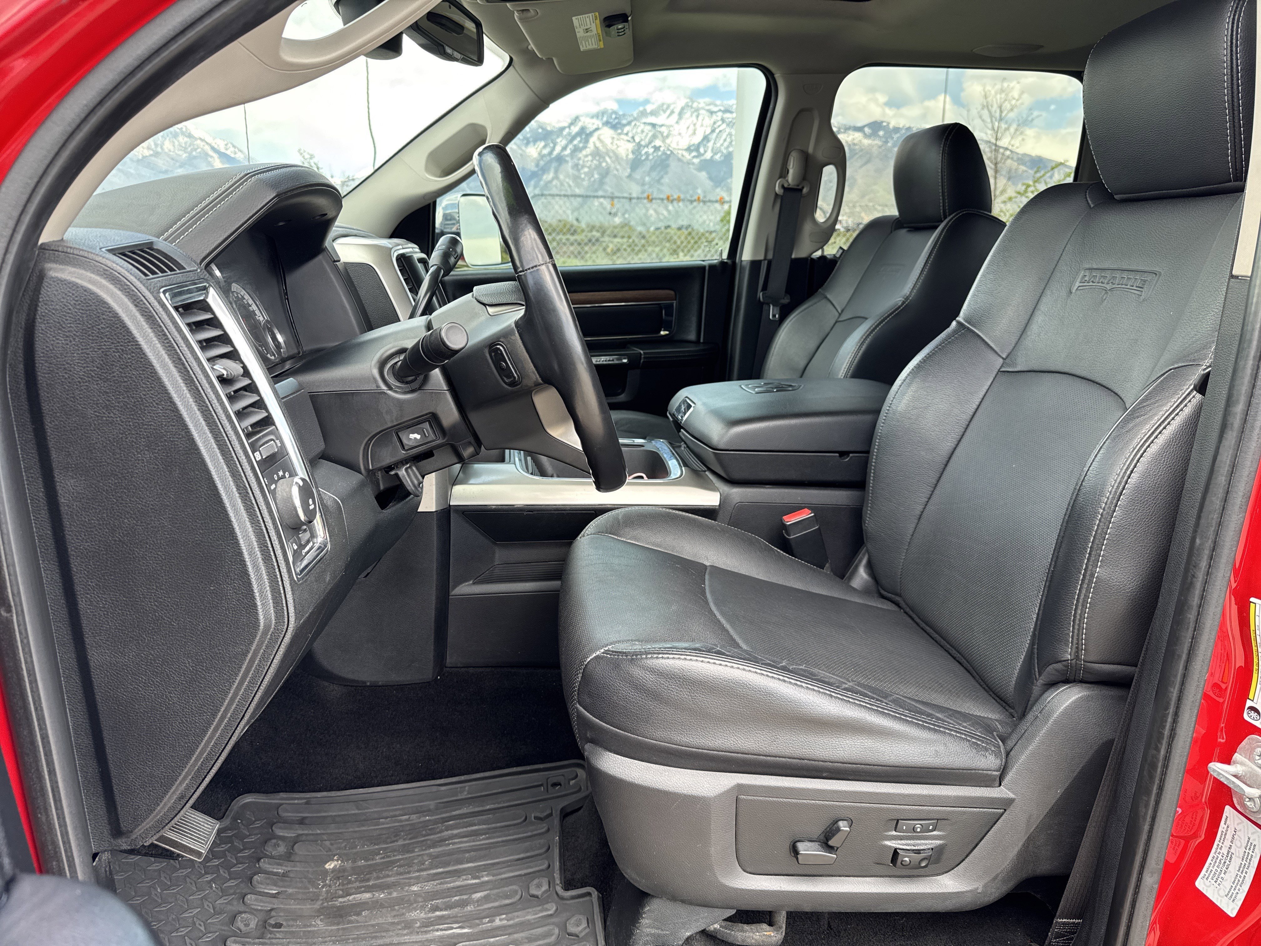 Used 2016 Flame Red Clearcoat Ram Laramie image 20