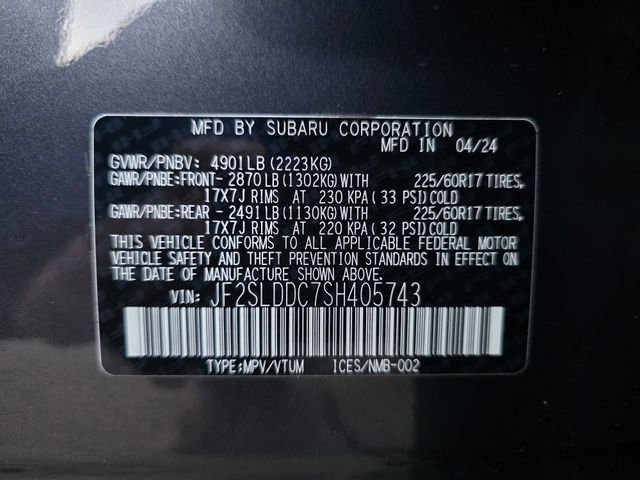 Used 2025 Gray Metallic Subaru Premium image 28