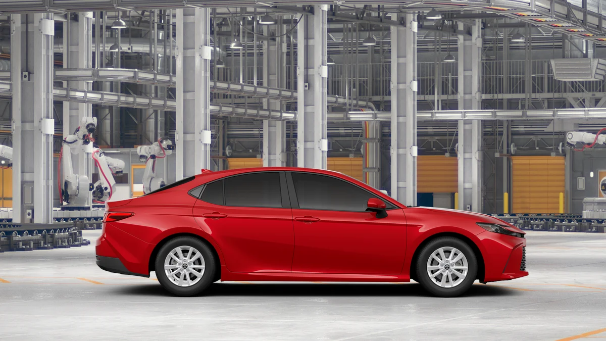 New 2026 Supersonic Red Toyota LE image 12