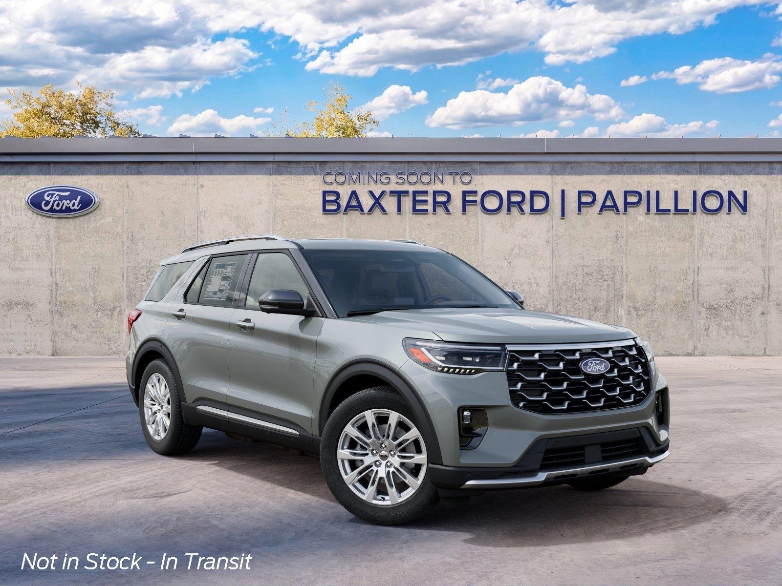 New 2027 Avalanche Gray Ford Platinum image 1