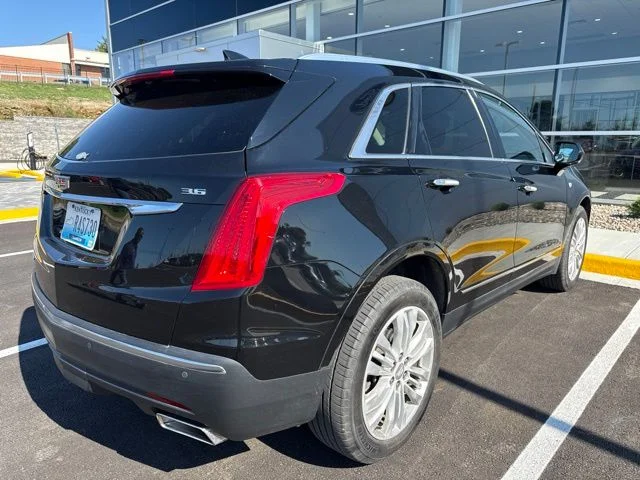 Used 2017 Stellar Black Metallic Cadillac Premium Luxury image 4
