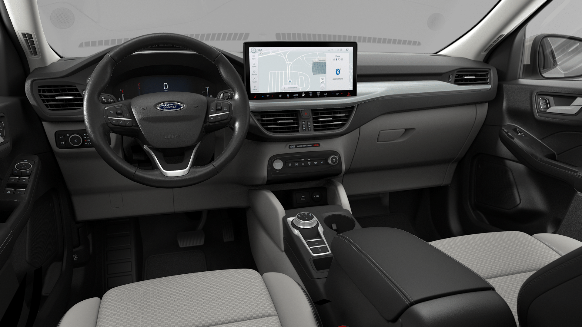 New 2026 Star White Metallic Tri-coat Ford Plug-in Hybrid image 7