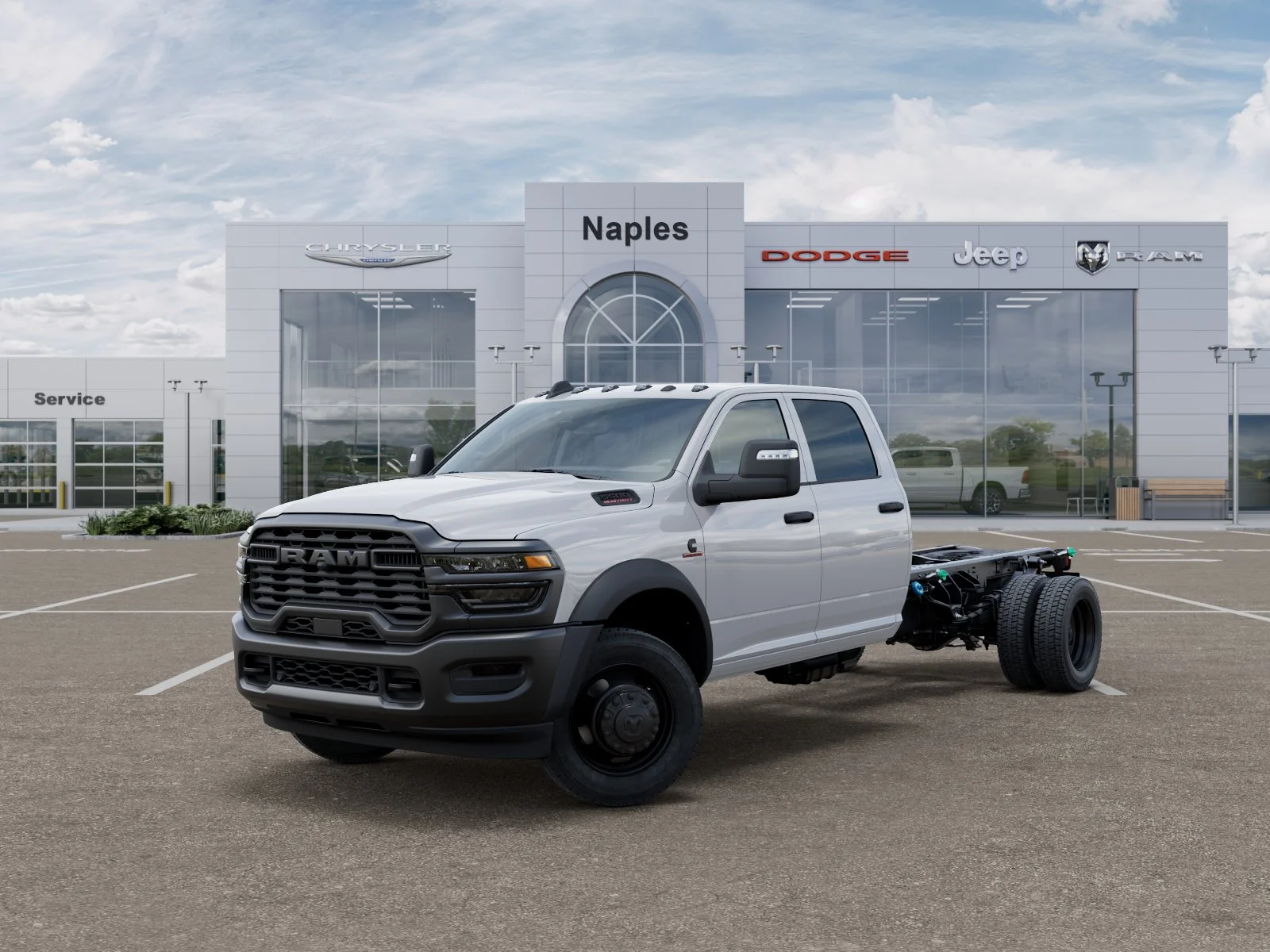 New 2026 Bright White Clear-Coat Exterior Paint RAM Tradesman image 27