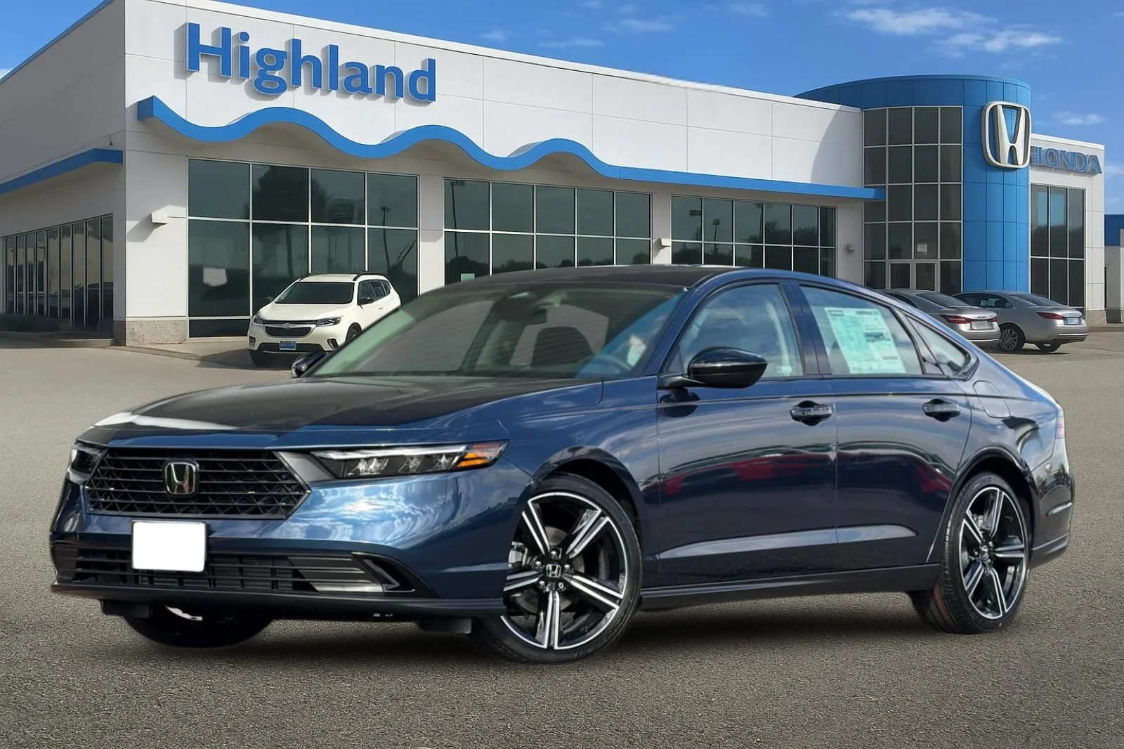 New 2026 Blue Honda SE image 1