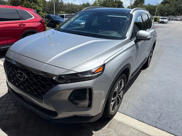 Used 2020 Shimmering Silver Pearl Hyundai Limited image 3
