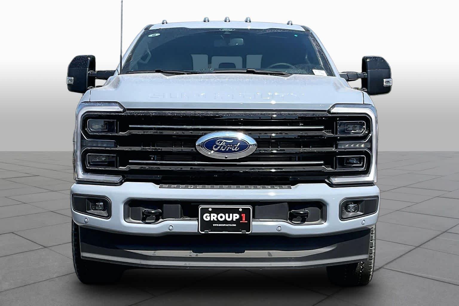 New 2026 Glacier Gray Metallic Tri-Coat Ford F-250® Platinum® image 3