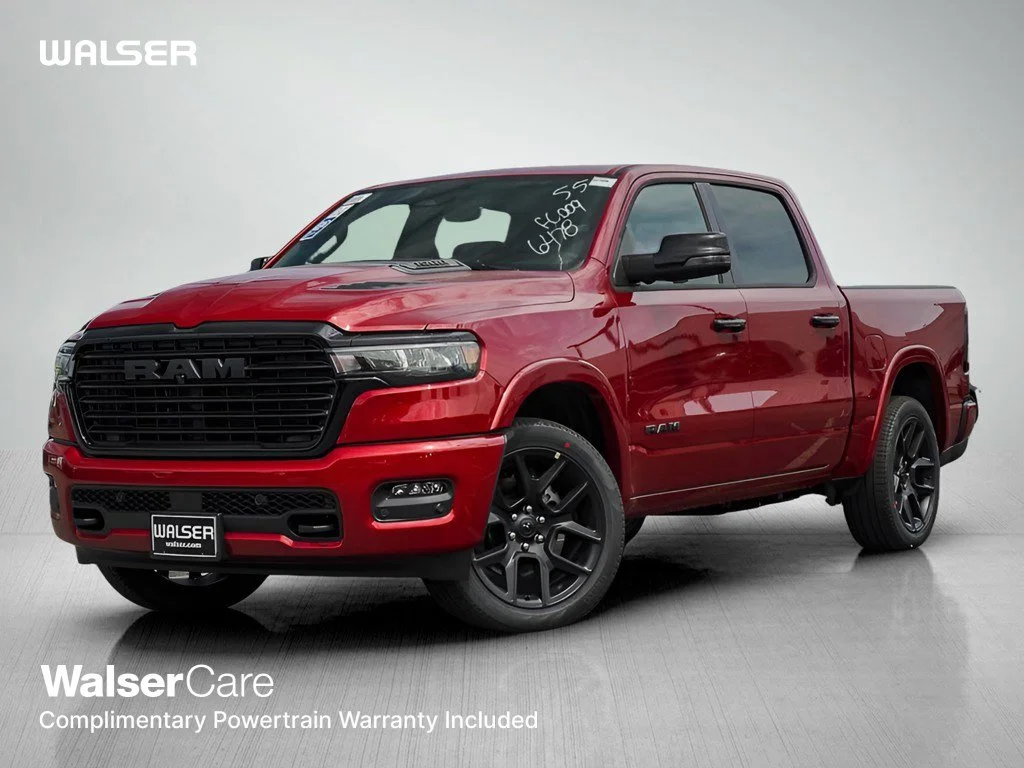 New 2026 Molten Red Pearlcoat RAM LARAMIE image 1