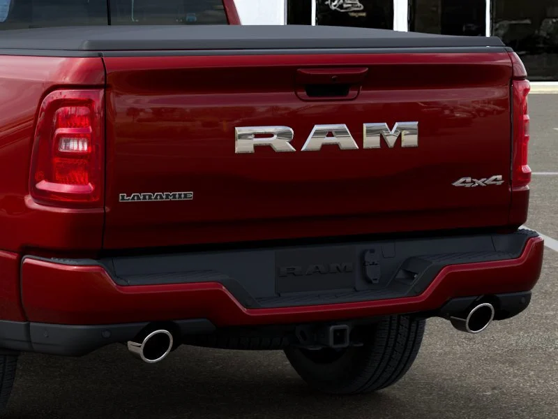 New 2026 Molten Red Pearl-Coat Exterior Paint RAM Laramie image 13