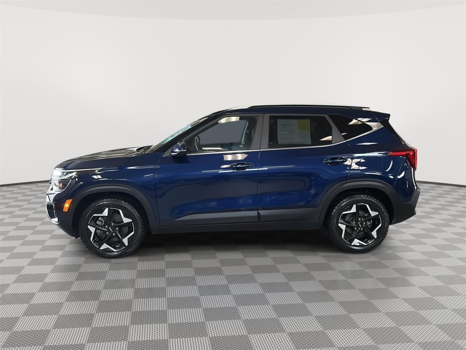 Used 2024 Dark Ocean Blue Kia EX image 8