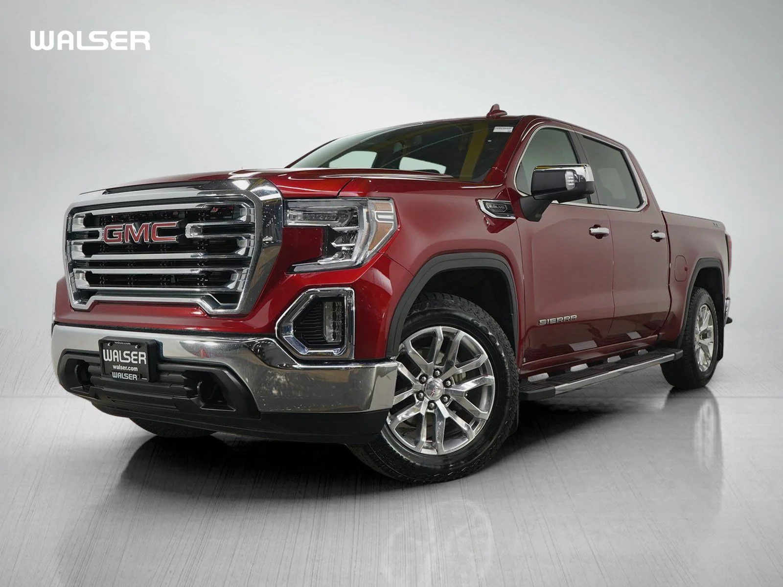 Used 2022 Cayenne Red GMC SLT image 1