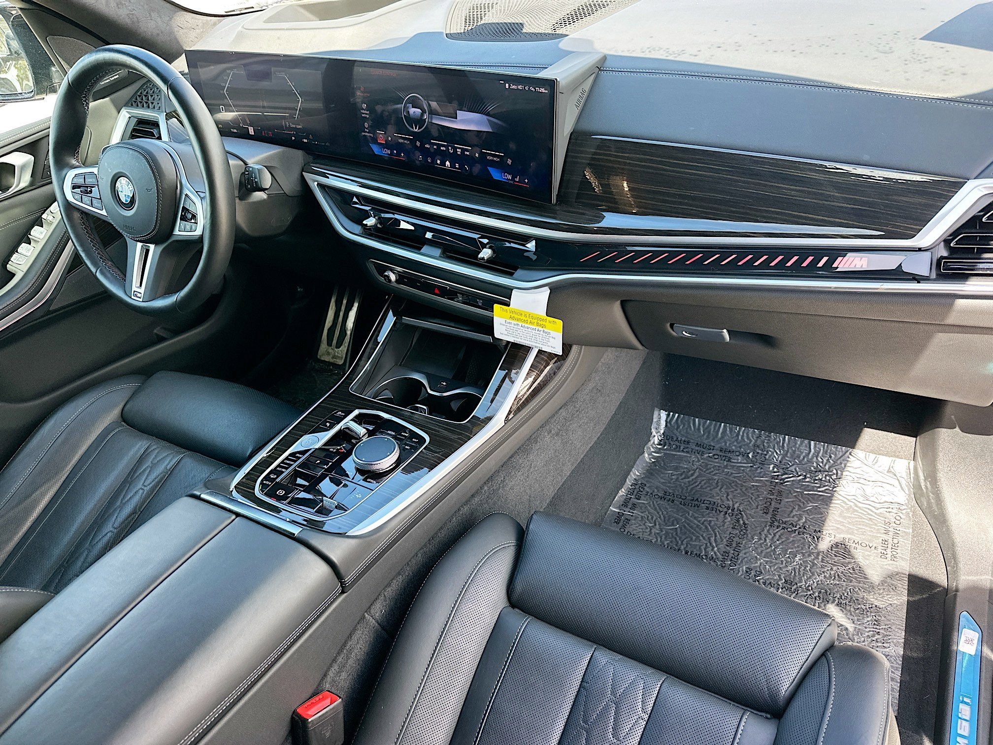 New 2025 Carbon Black Metallic BMW M60i image 25