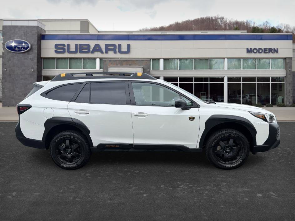 Used 2024 Crystal White Pearl Subaru Wilderness image 4