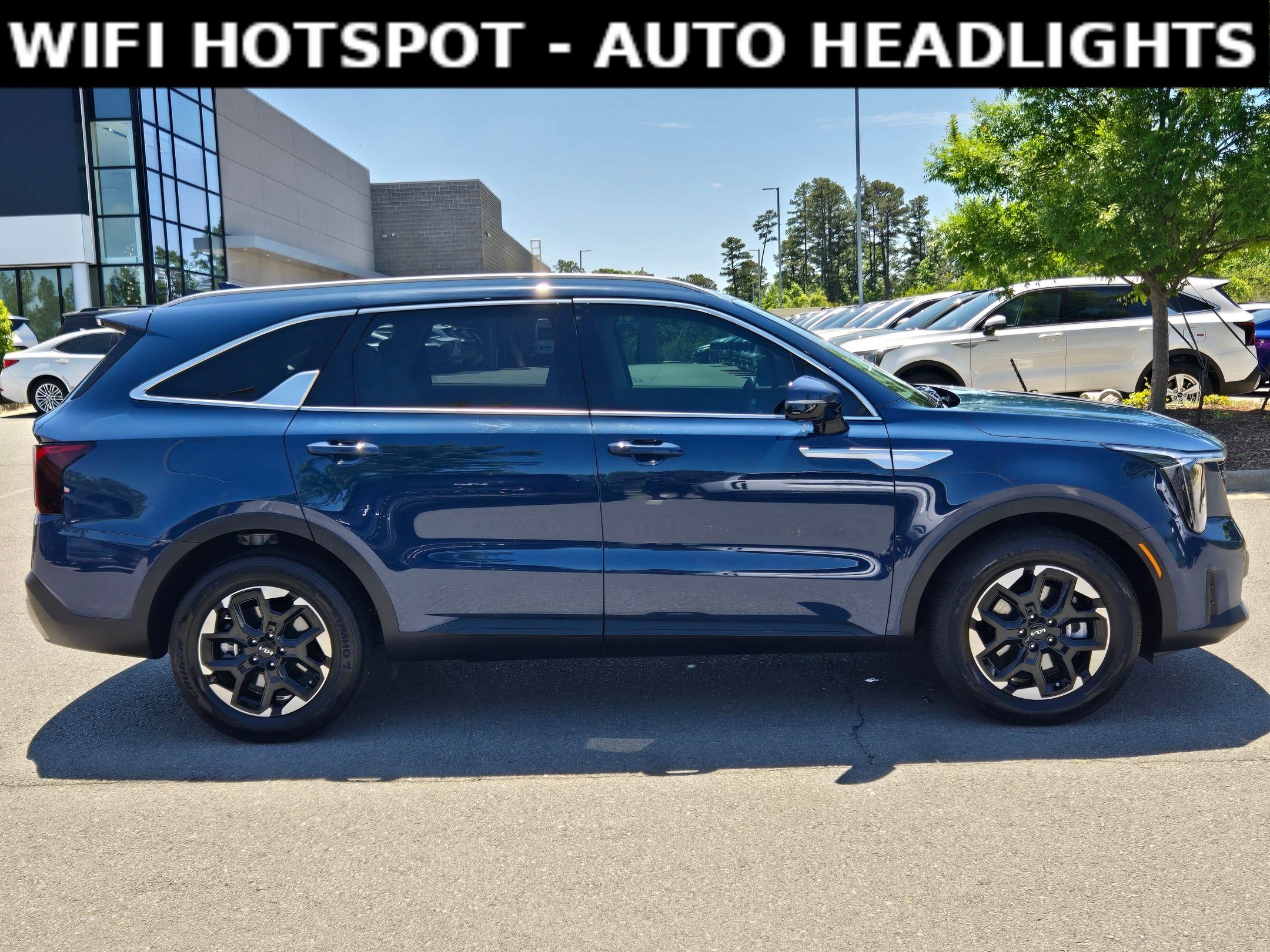 Used 2025 Midnight Lake Blue Kia S image 8
