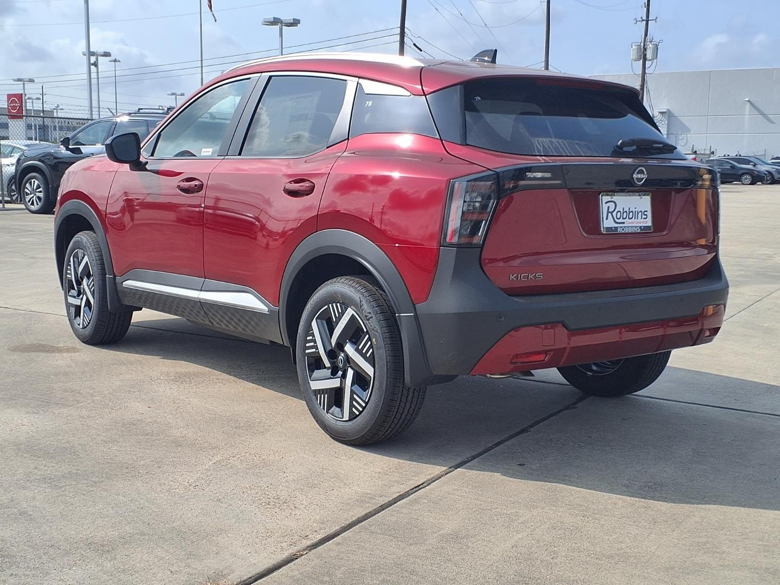 2026 Nissan Kicks SV Red at Robbins Nissan
