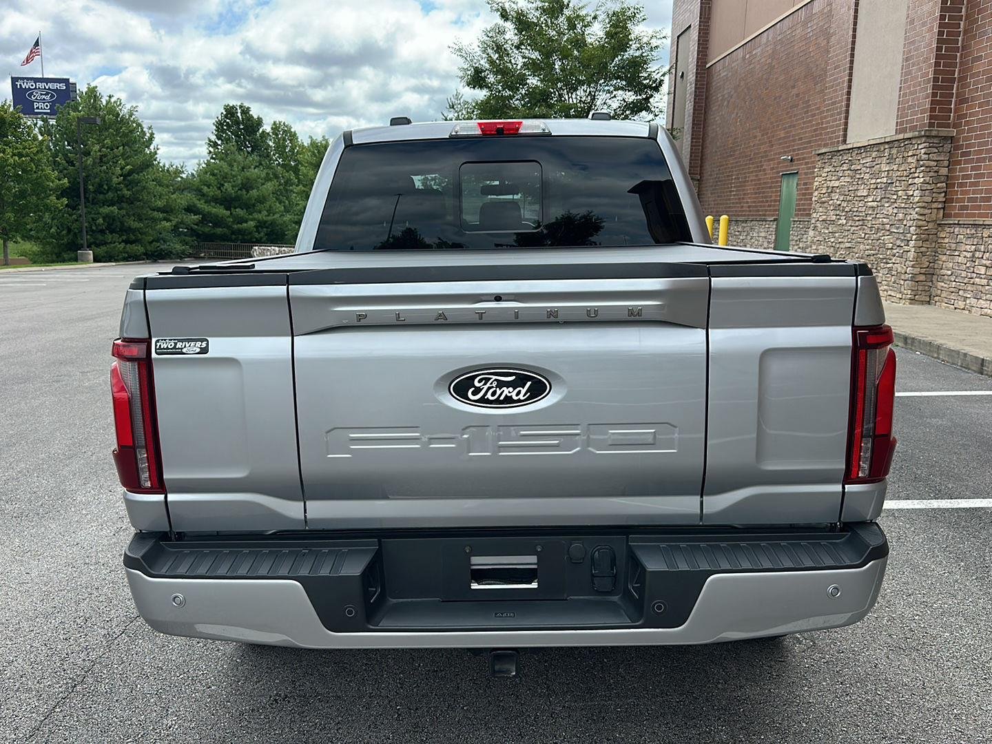 Certified Used 2025 Iconic Silver Metallic FORD TRUCK PLATINUM image 4
