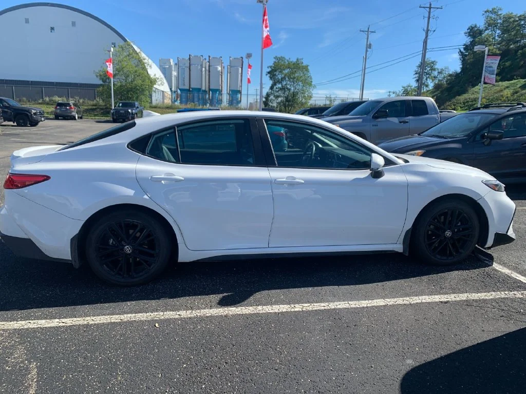 Used 2025 White Toyota SE image 2