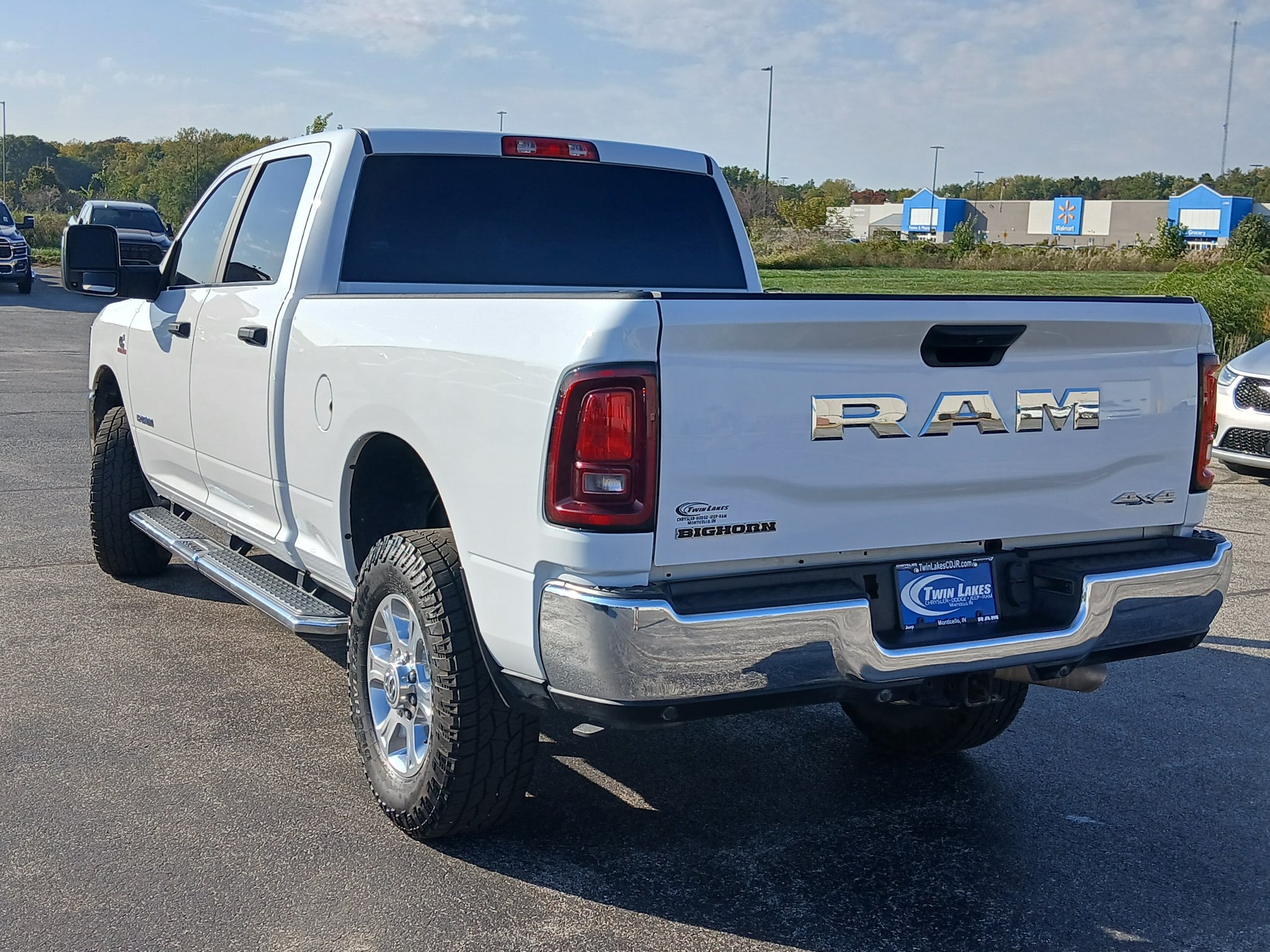 Used 2025 Bright White Clearcoat Ram Big Horn image 8