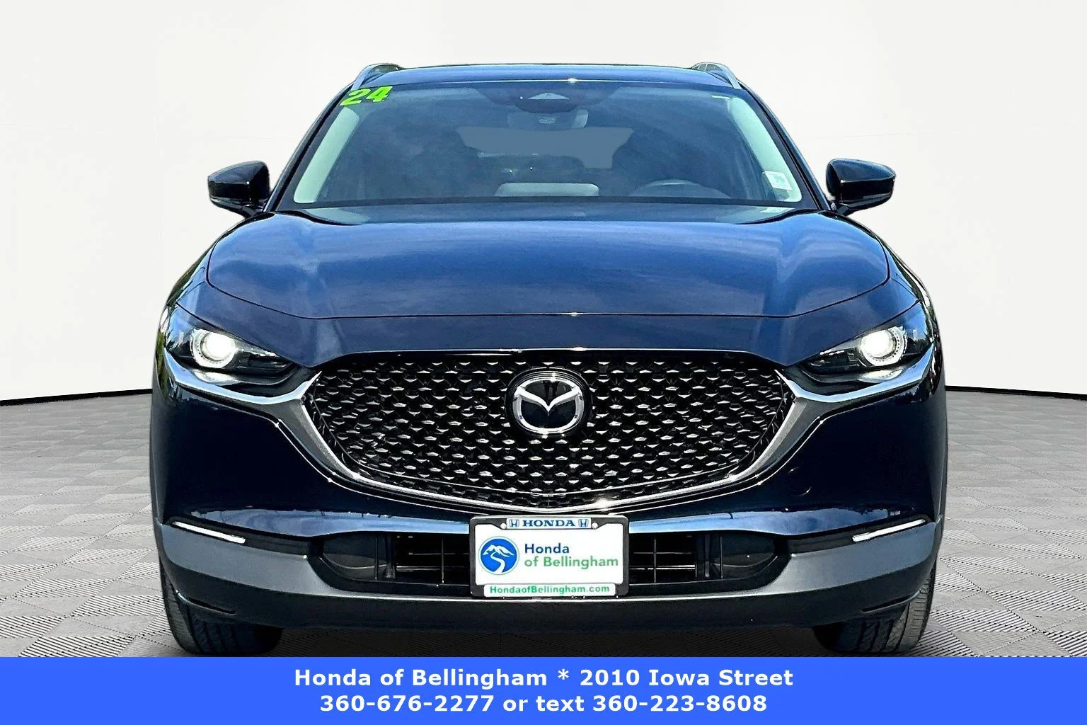 Used 2024 Deep Crystal Blue Mica Mazda 2.5 S Select Sport image 2