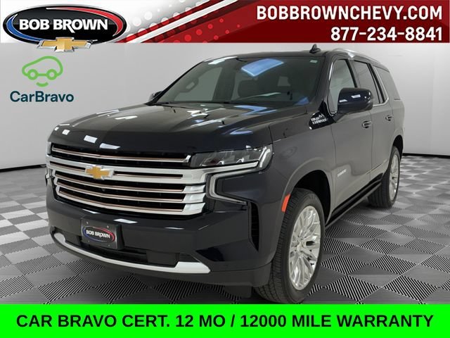 Certified Used 2024 Midnight Blue Metallic Chevrolet High Country image 1