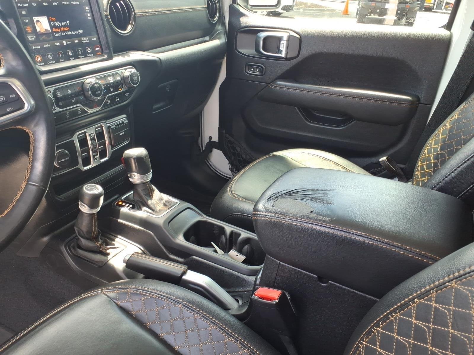 Used 2021 Bright White Clearcoat Jeep High Altitude image 22