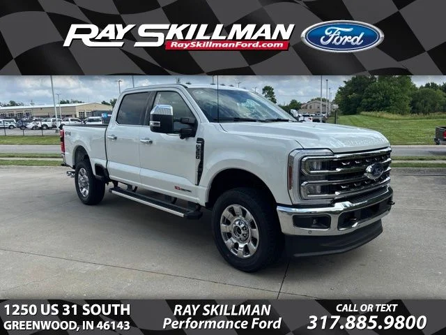 New 2026 Star White Metallic Tri-Coat Ford F-350® Lariat® image 1