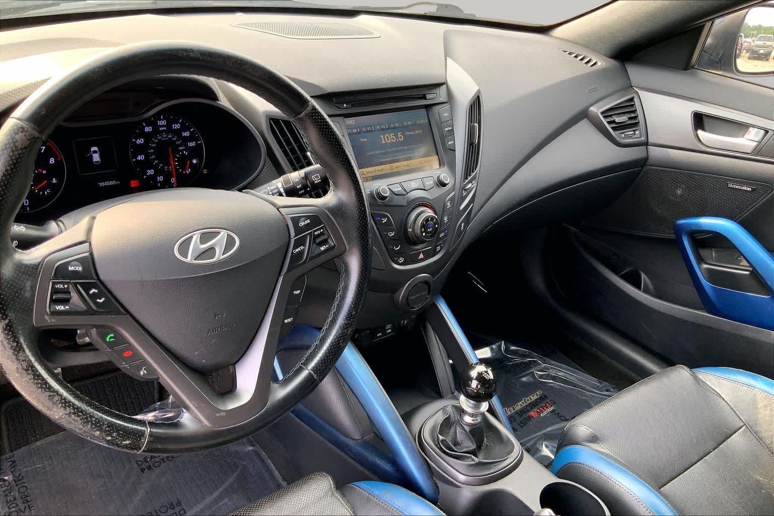 Used 2016 Matte Blue Hyundai Turbo Rally Edition image 14