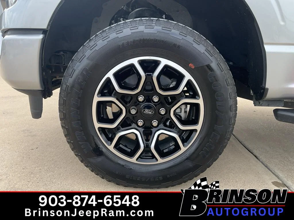 Used 2023 Iconic Silver Metallic Ford XLT image 14