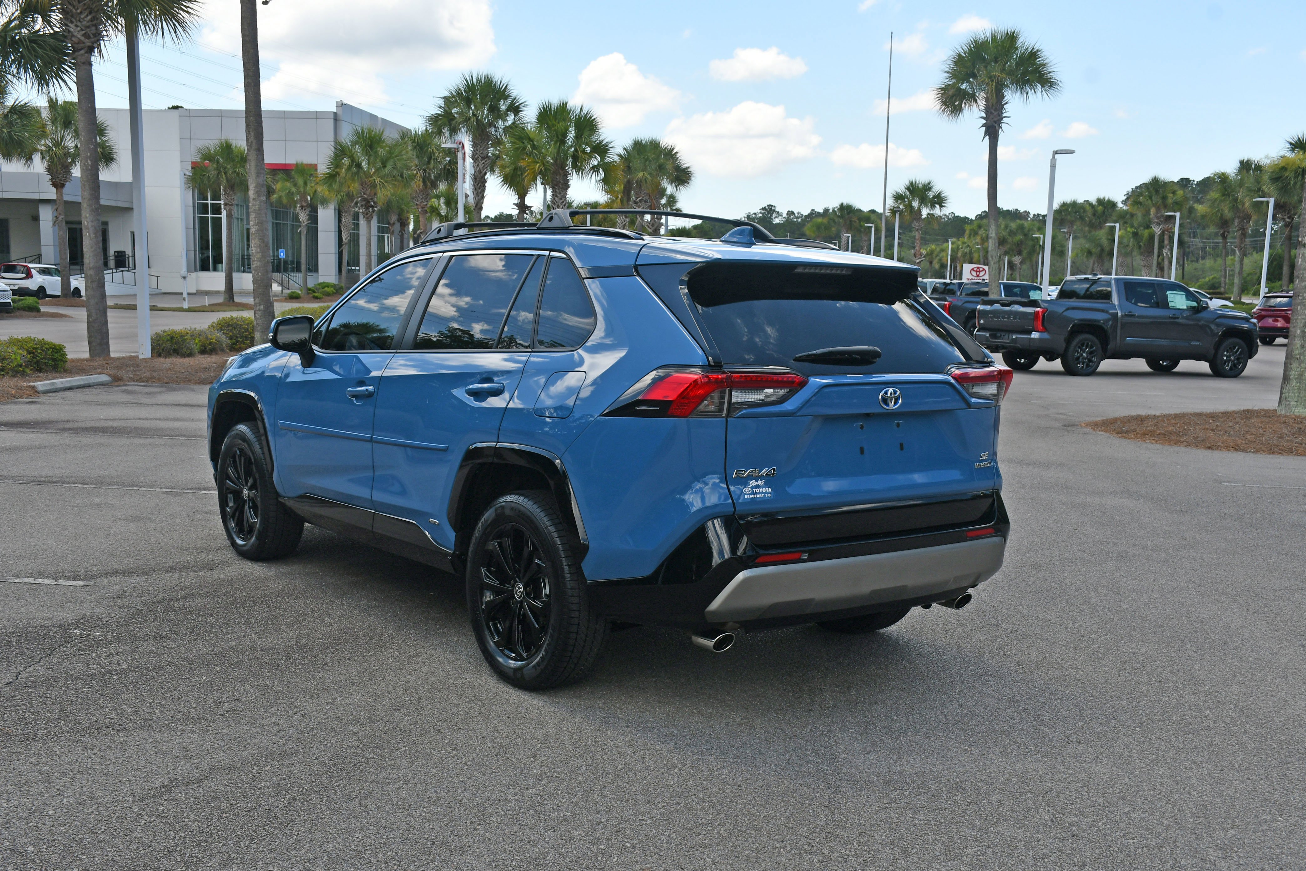 Used 2024 Blue Toyota SE image 4
