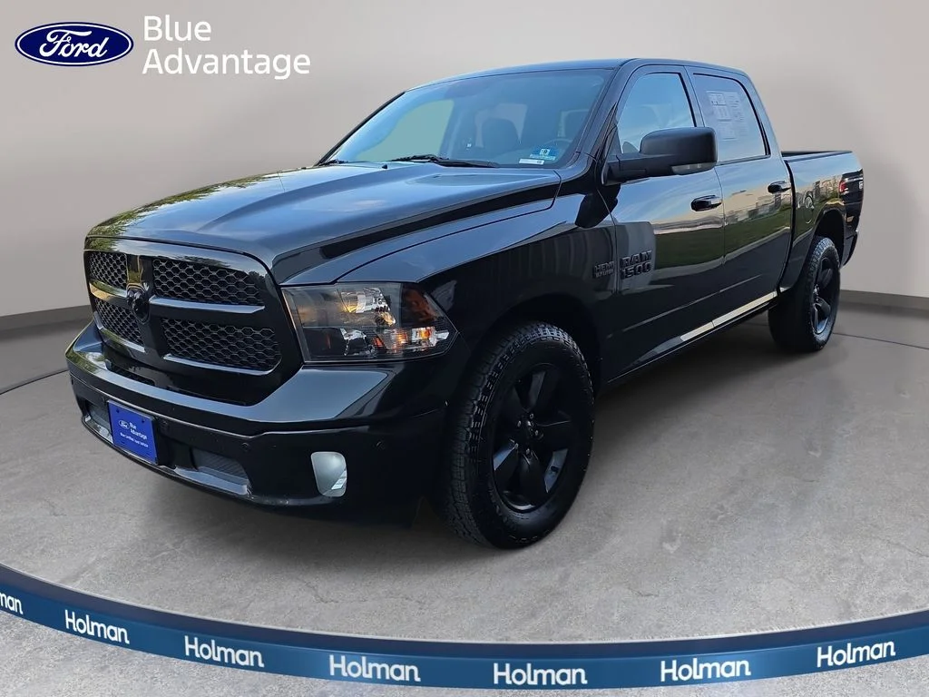 Certified Used 2018 Brilliant Black Crystal Pearlcoat Ram Big Horn image 1