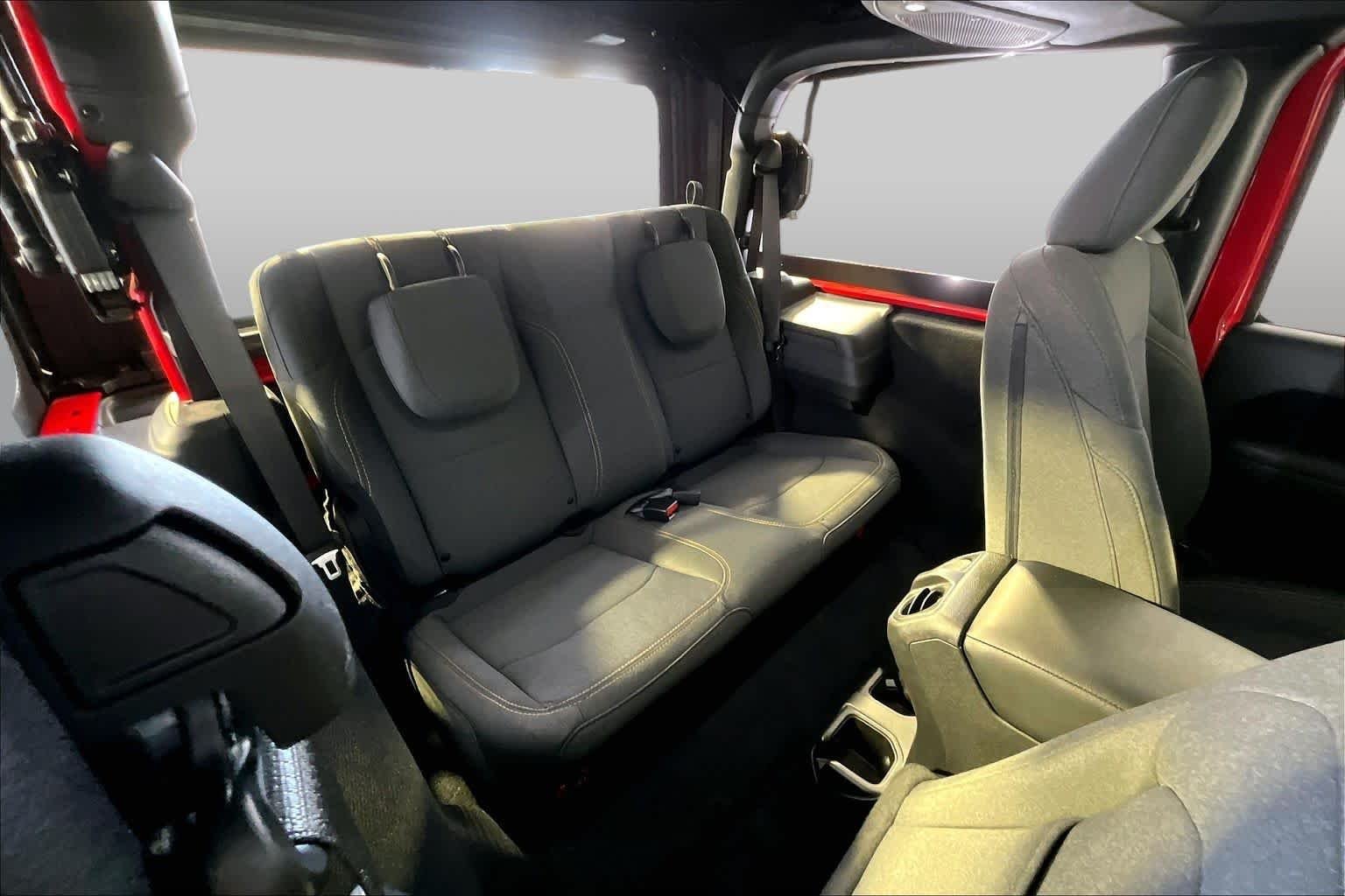 Used 2024 Firecracker Red Clearcoat Jeep Sport image 19