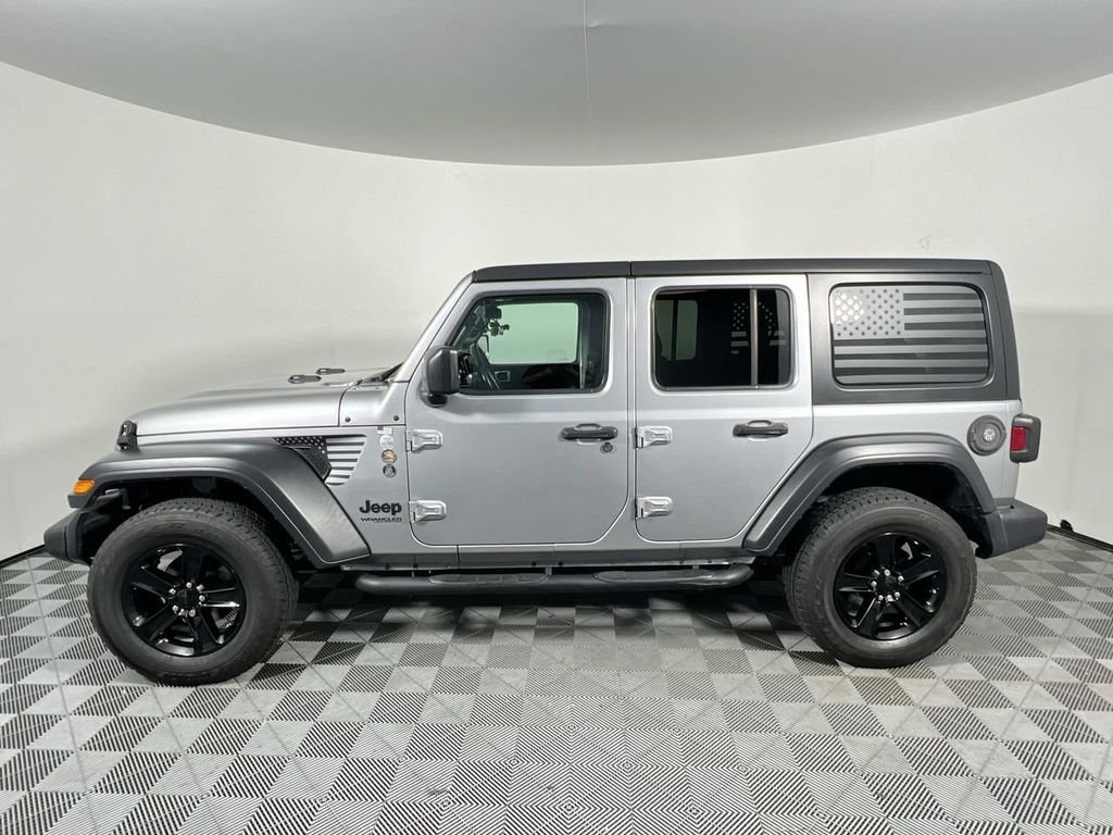 Used 2020 Silver Jeep Unlimited Sport Altitude image 6