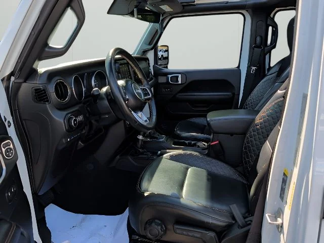 Used 2022 White Jeep Unlimited Sahara High Altitude 4xe image 10