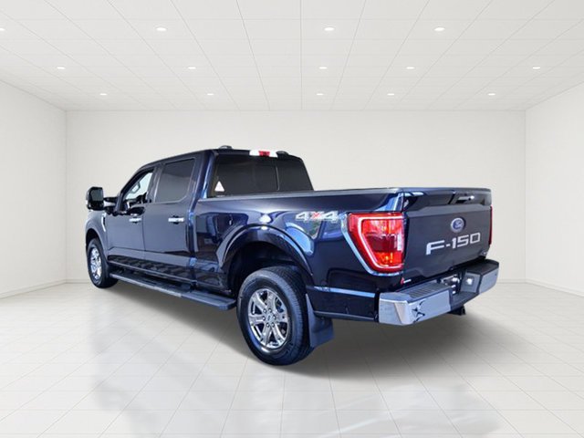 Certified Used 2021 Blue Ford XLT image 4