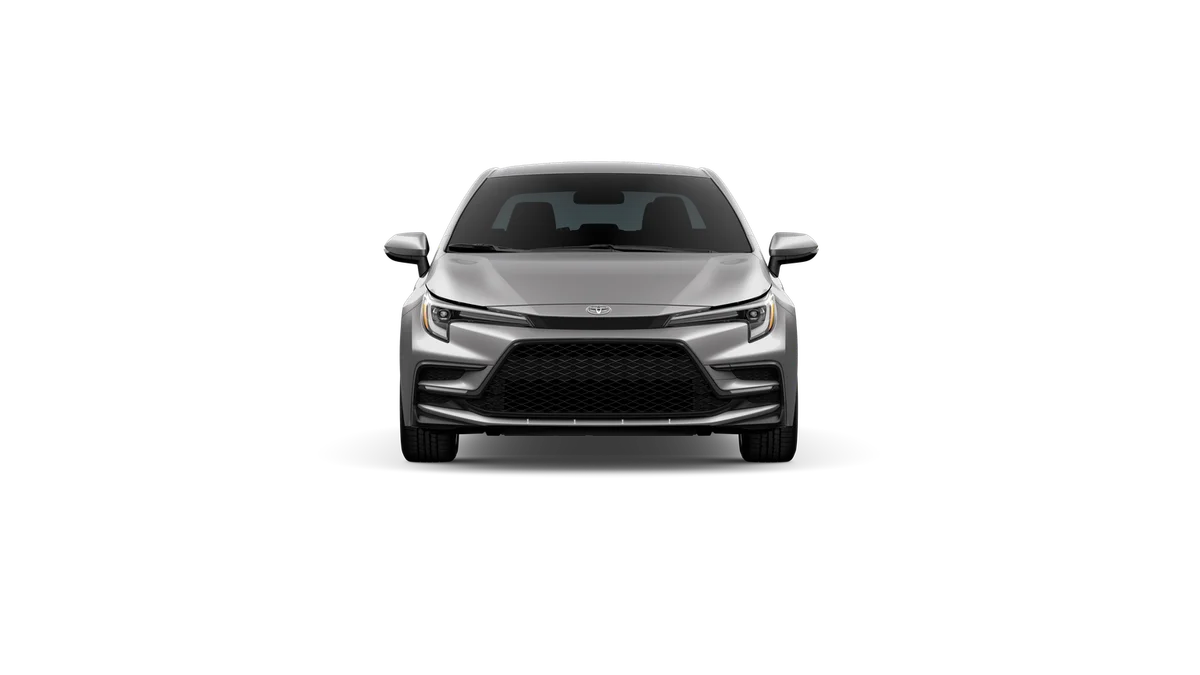 New 2026 Classic Silver Metallic Toyota Hybrid SE image 42