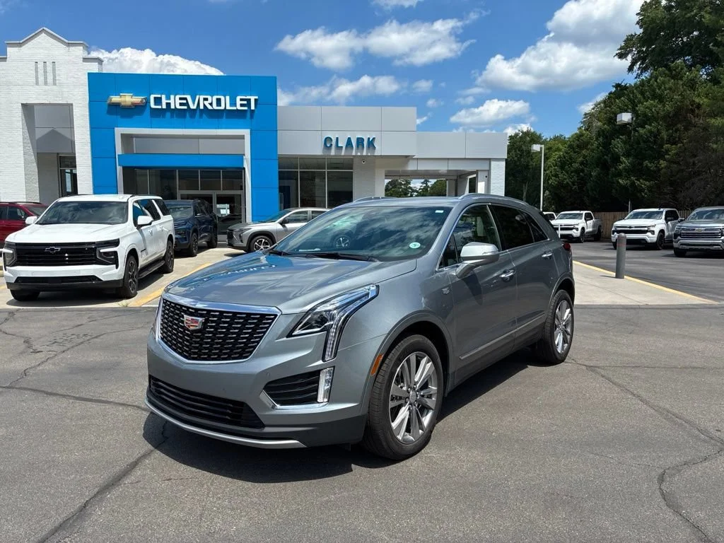 Used 2023 Argent Silver Metallic Cadillac Premium Luxury image 1