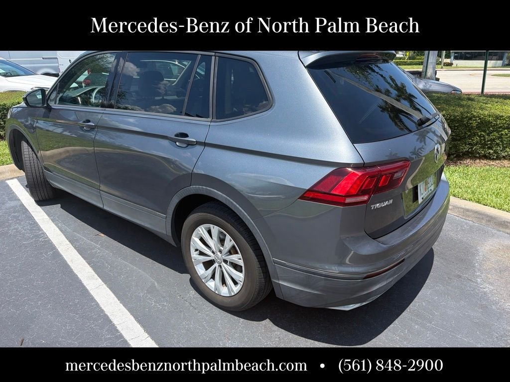 Used 2018 Volkswagen Tiguan S with VIN 3VV0B7AX1JM082867 for sale in Palm Beach Gardens, FL