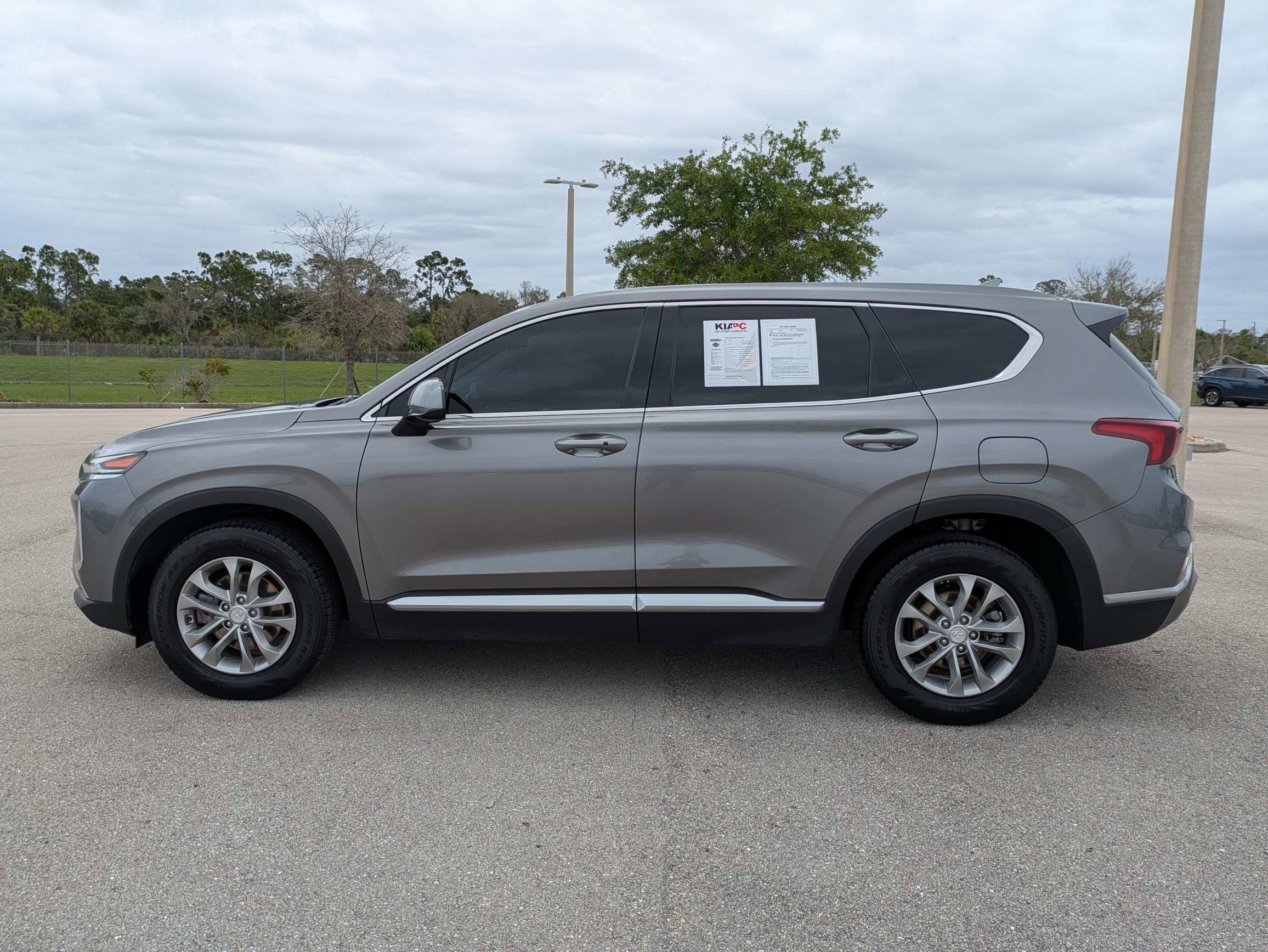 Used 2020 Machine Gray Hyundai SEL image 8