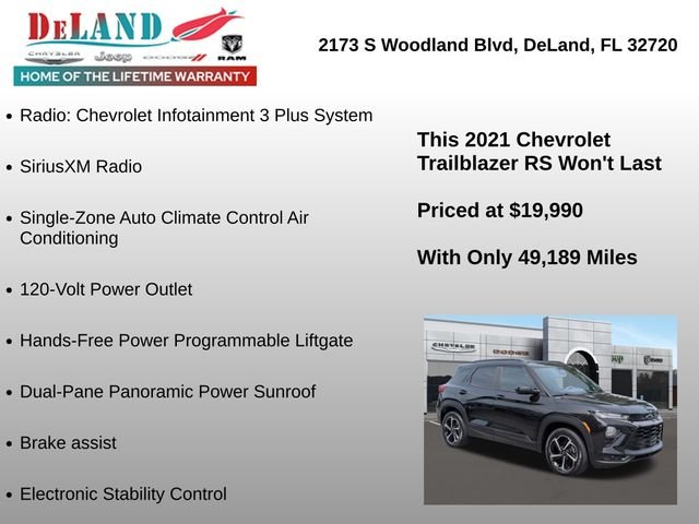 2021 Chevrolet Trailblazer RS - Photo 24
