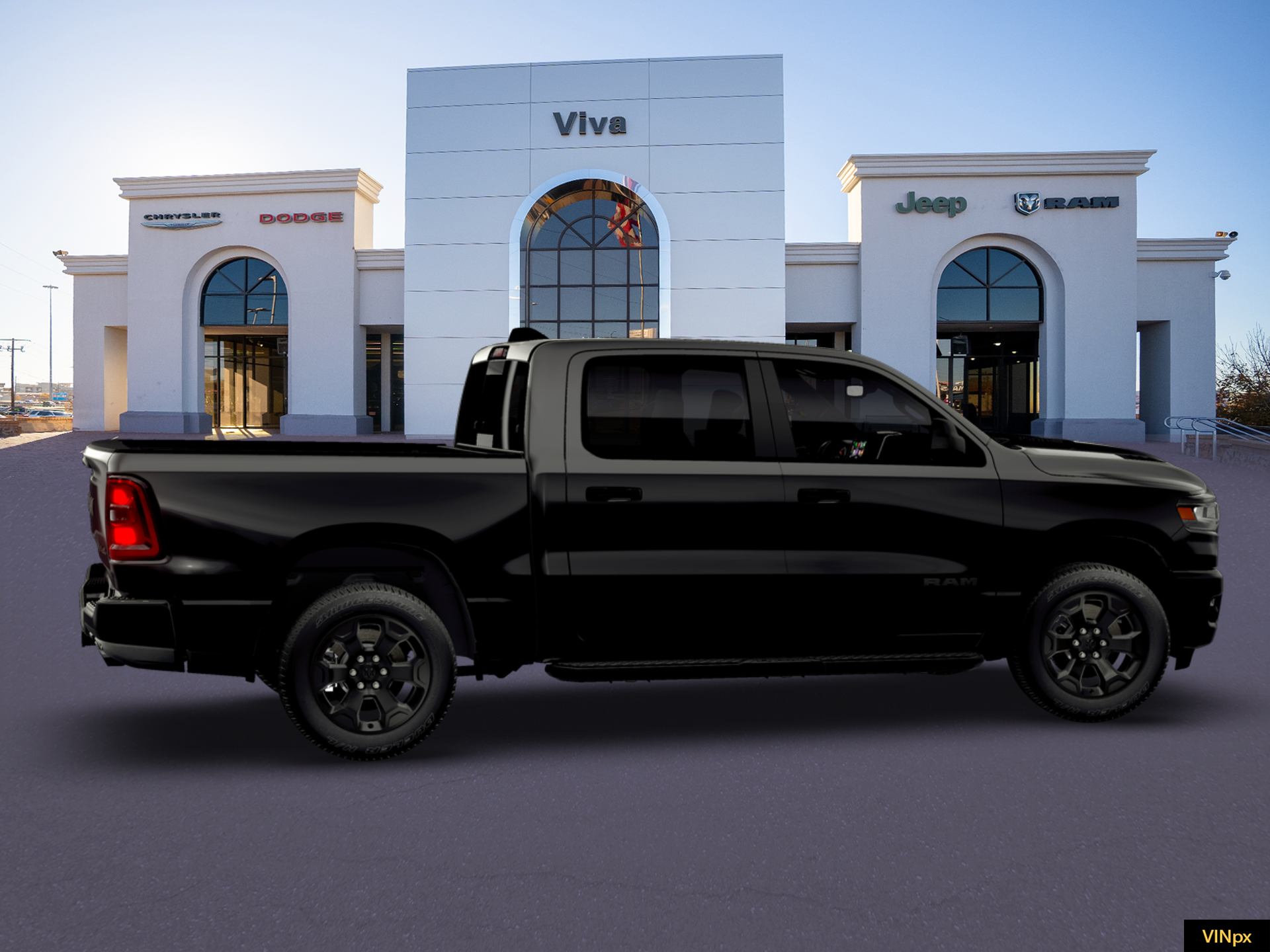 New 2026 Diamond Black Crystal Pearlcoat RAM Express image 15