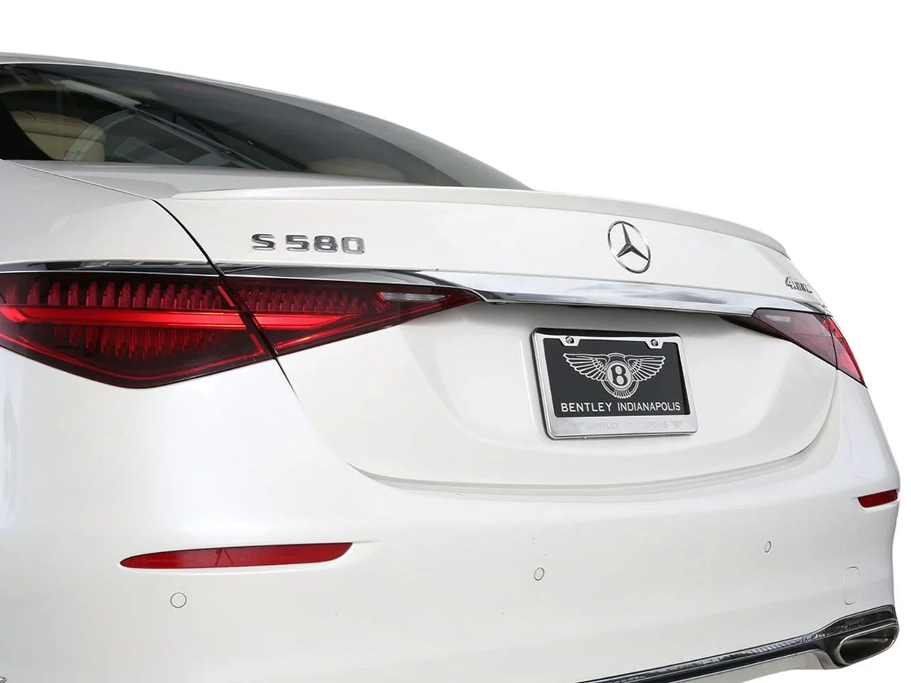 Used 2021 White Mercedes-Benz S 580 image 8