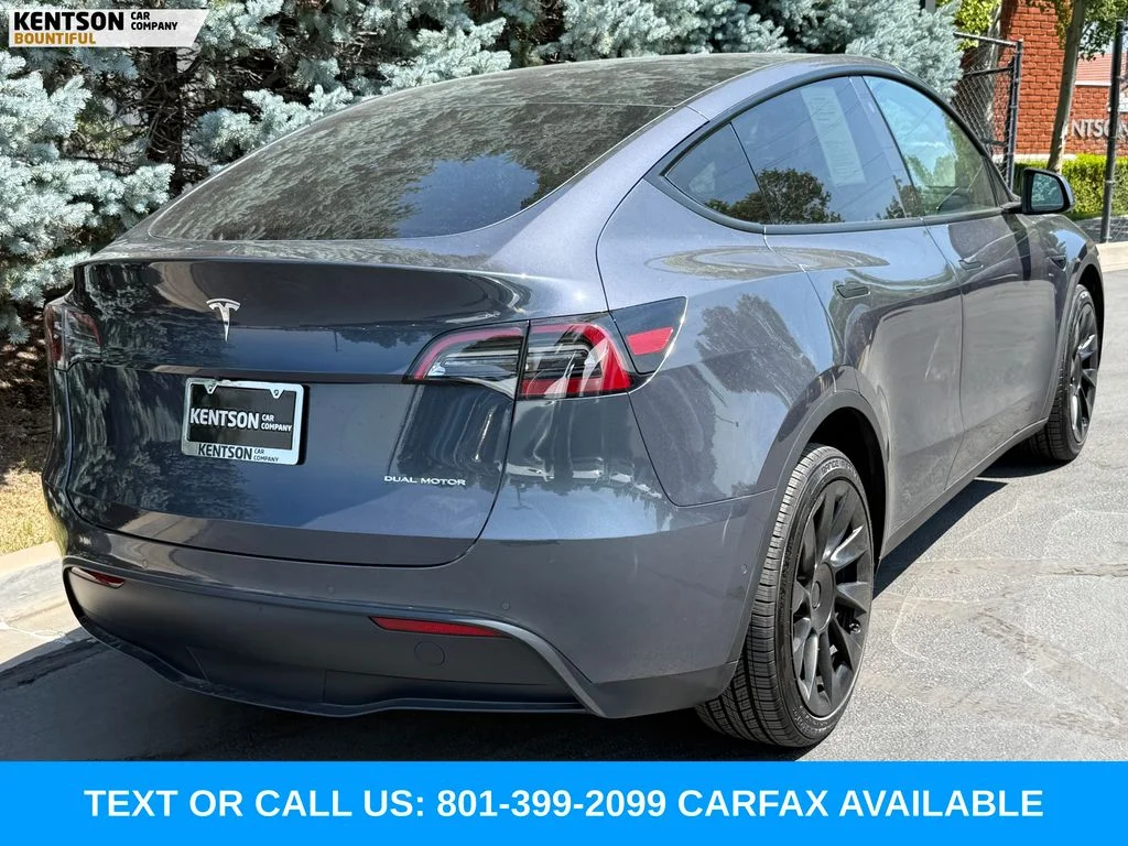 Used 2021 Gray Tesla Long Range image 9