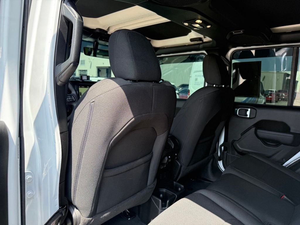 Used 2023 Bright White Clearcoat Jeep Willys image 9