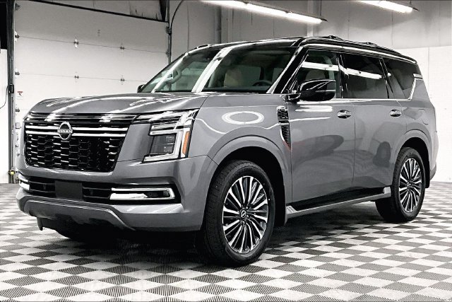 New 2026 Gun Metallic/Super Black Nissan Platinum Reserve image 2
