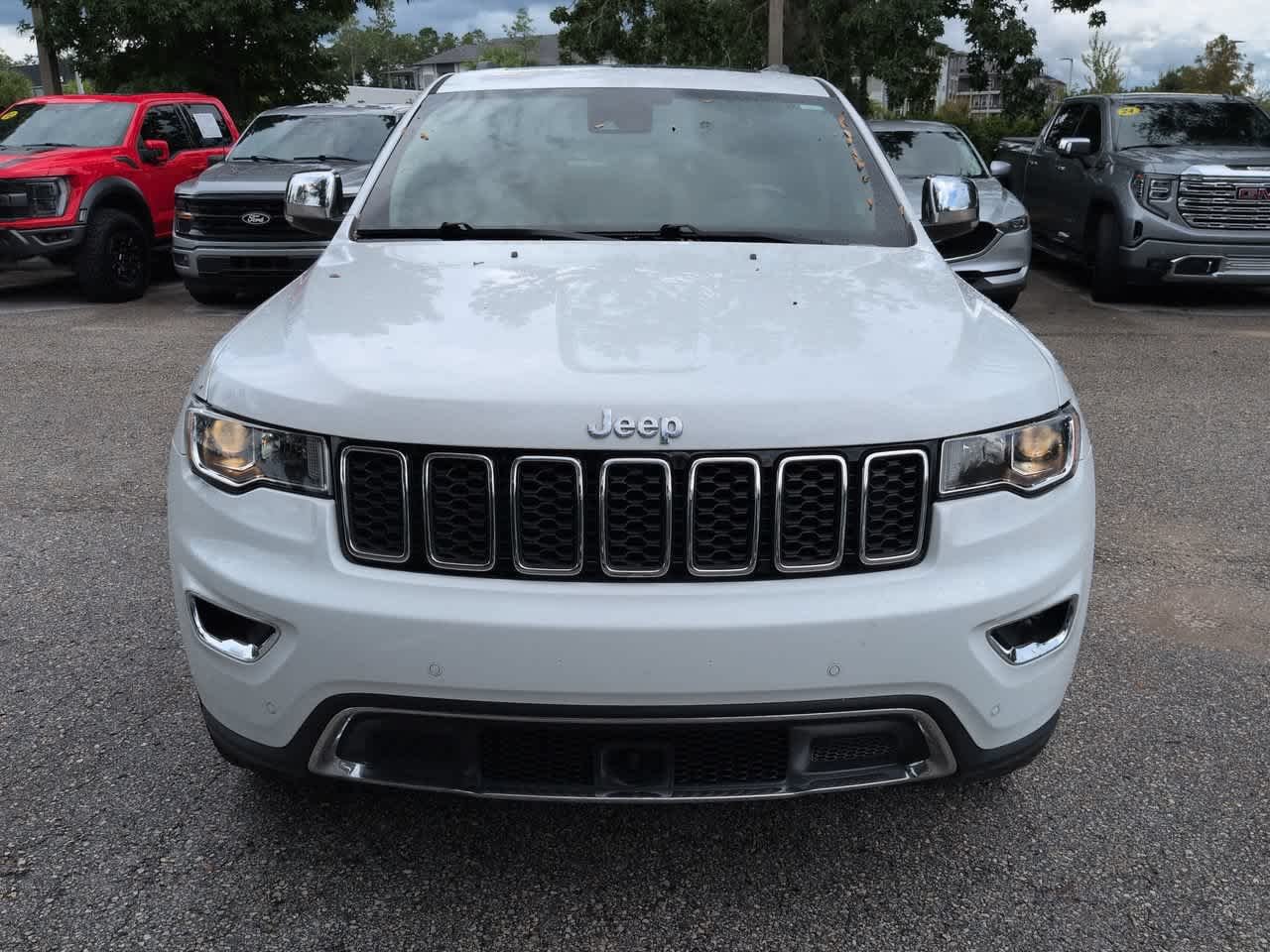 Used 2021 Bright White Clearcoat Jeep Limited image 9
