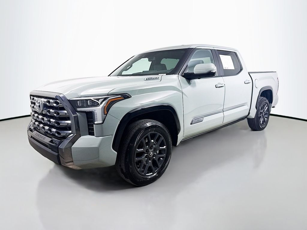 Used 2025 Lunar Rock Toyota Platinum Hybrid image 3