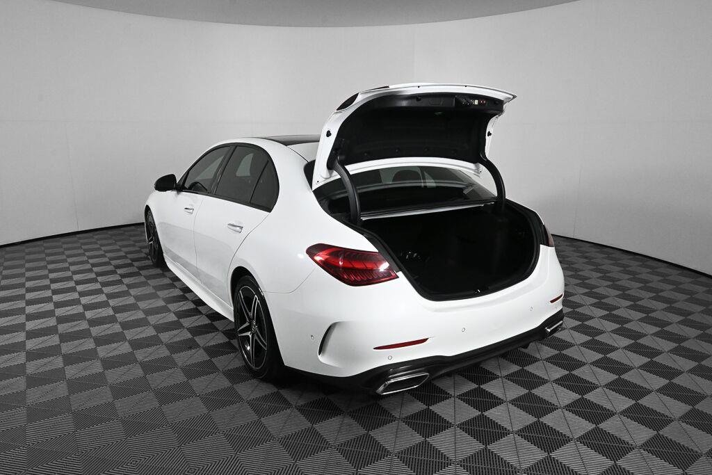 Certified Used 2023 MANUFAKTUR Moonlight White Metallic Mercedes-Benz C 300 image 30